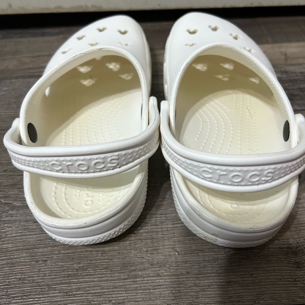 Disney Mickey Mouse CROCS Classic White Clogs - Picture 11 of 11